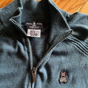 Psycho Bunny 1/4 Zip Pullover Sweater